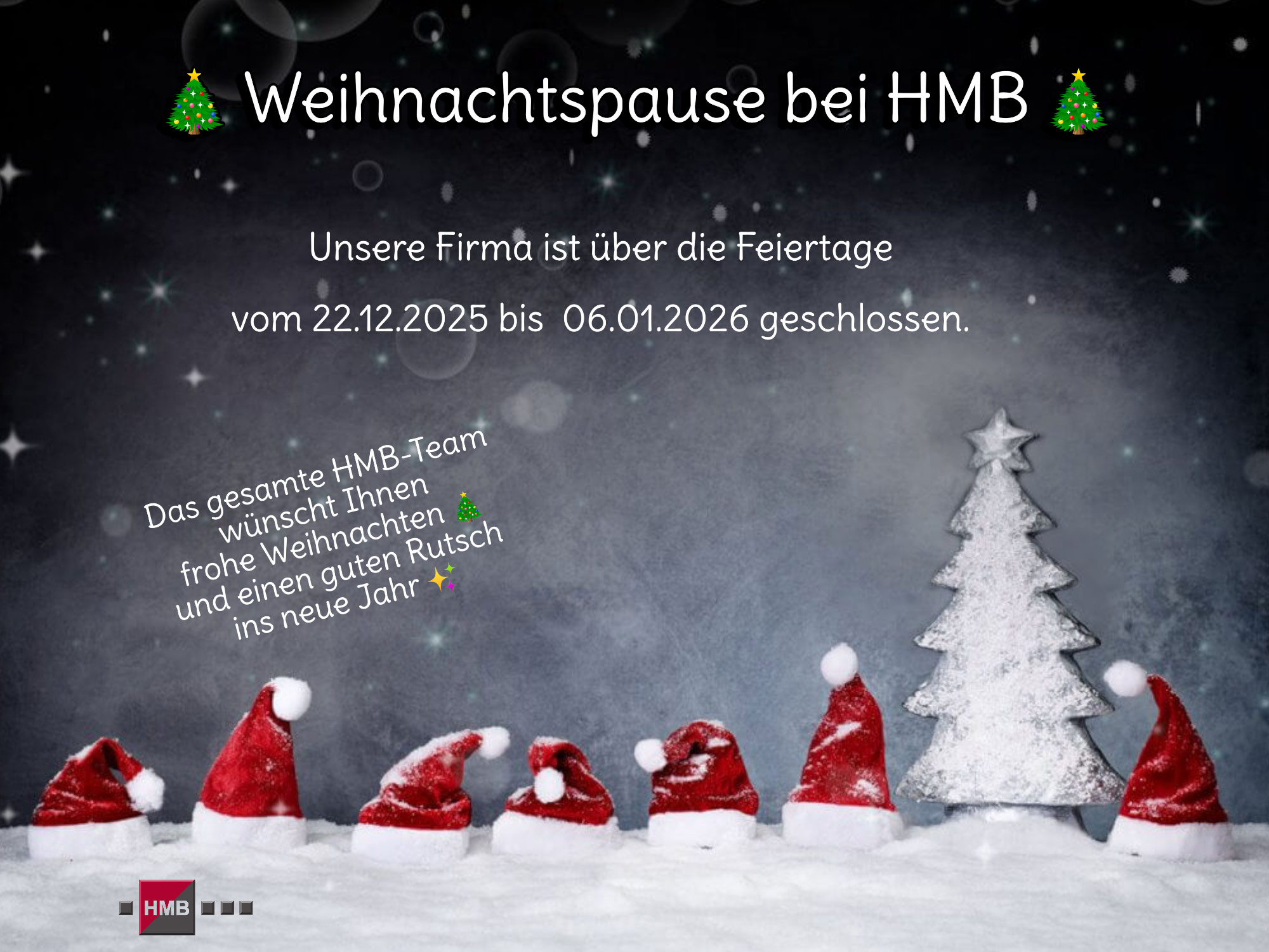 HMB Weihnachtspause
